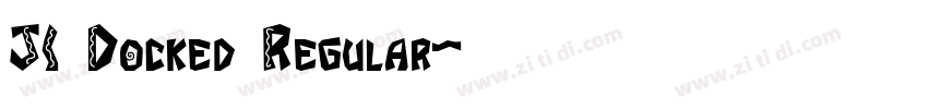 JI Docked Regular字体转换